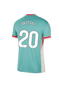 Atletico Madrid Axel Witsel #20 Voetbaltruitje Uit tenue 2024-25 Korte Mouw